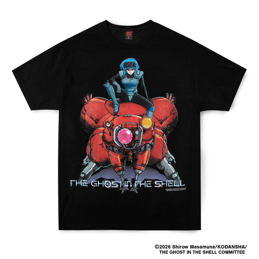攻殻機動隊 THE GHOST IN THE SHELL | GEEKSRULE SILKSCREEN PRINTING T SHIRT vol.01