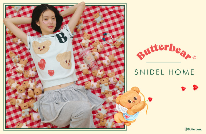 Butterbear（バターベア）×SNIDEL HOME（スナイデル ホーム）