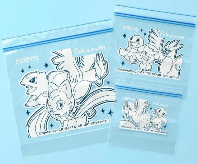 「ポケモンデザイン iremo(イレモ) フリーザーバッグ」