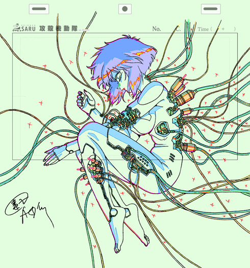 「攻殻機動隊展 Ghost and the Shell」関西巡回展 新作アニメ最新アーカイブ追加展示