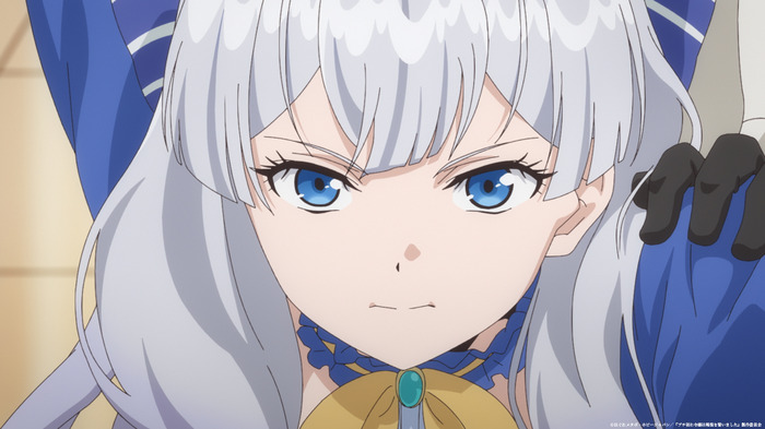 夏アニメ『ブチ切れ令嬢は報復を誓いました。 ~魔導書の力で祖国を叩き潰します~』第1話「絶望と報復の誓い」先行カット