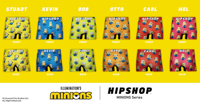 HIPSHOP「MINIONS Series」(BOXER DESIGN)