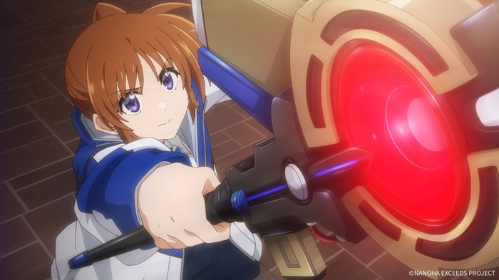 夏アニメ『魔法少女リリカルなのは EXCEEDS Gun Blaze Vengeance』#03(第3話)「久瀬シイナと夜海トワ」先行カット