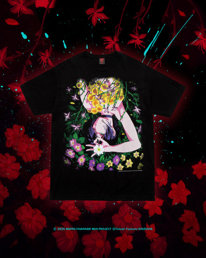 CHAINSAW MAN - The Movie: Reze Arc × GEEKS RULE SILKSCREEN PRINTING T SHIRT vol.01_Re-release