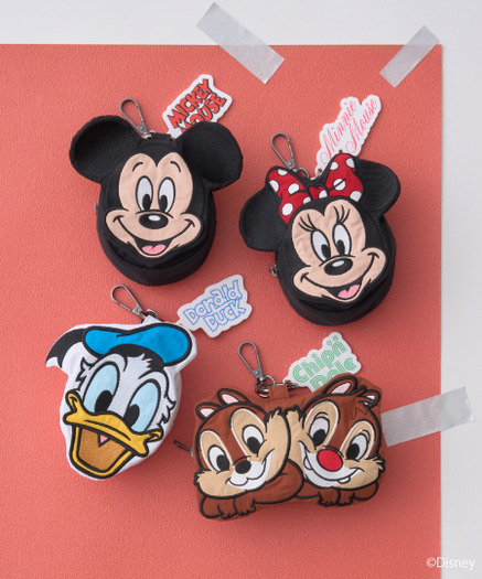 【Mickey&Friends】フェイスポーチチャーム