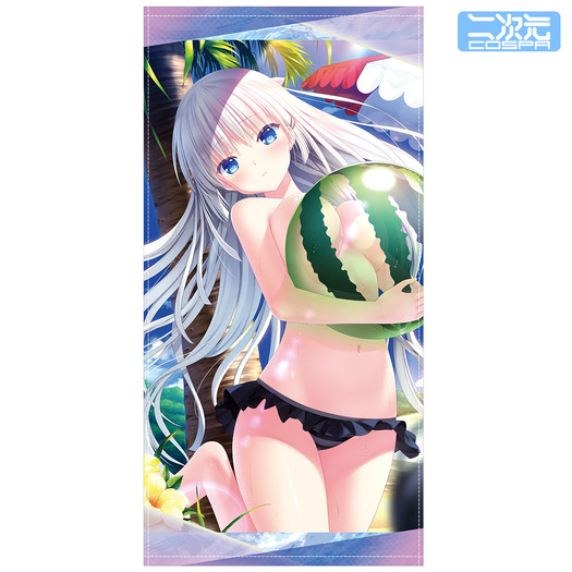 『Summer Pockets REFLECTION BLUE』鳴瀬しろは 120cmビッグタオル 水着Ver.