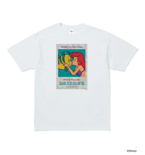 Ariel / T-shirt Designed by NAIJEL GRAPH(2色展開)