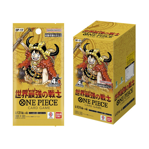 「ONE PIECEカードゲーム ブースターパック 世界最強の戦士」