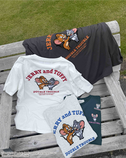 アクリルキーホルダー付トムとジェリーTシャツ(Q10950-12)