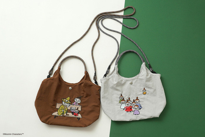 ムーミン リッチな刺繍の2WAYバッグ