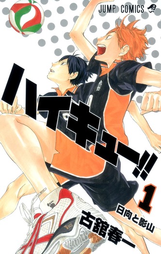 『ハイキュー!!』書影 (1巻) (c)古舘春一/集英社