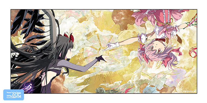 まどか&ほむら フタ付きフルカラーマグカップ
