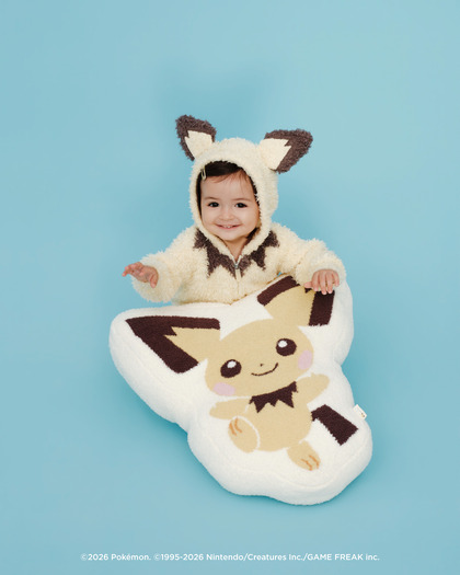 「ポケモン」×ジェラピケコラボ第3弾! ピカチュウやマリルたちをデザインした遊び心あるアイテムが登場☆