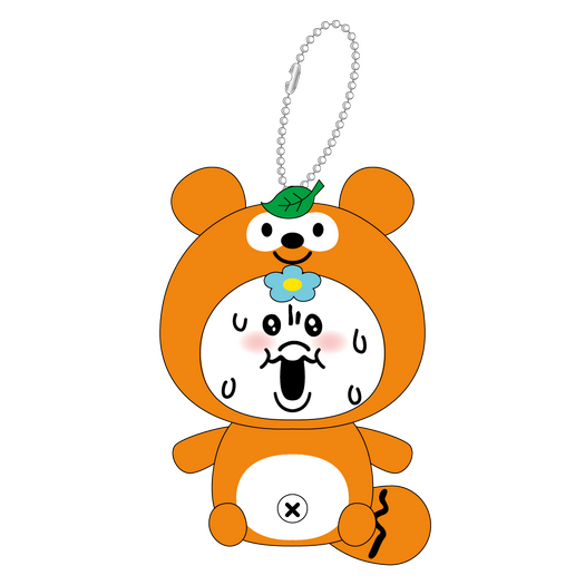 @Loppi・HMV&BOOKS onlineオリジナルグッズ「ミニ ポン!ぬいキーホルダー んぽちゃむ・きみまろセット(んぽちゃむ)」
