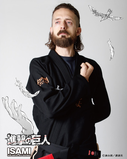 進撃の巨人柔術着-名も無き兵士-