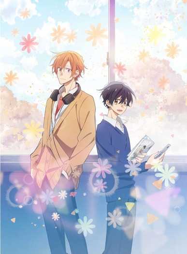 冬アニメ「佐々木と宮野」キービジュアル(C)2022 春園ショウ/KADOKAWA/「佐々木と宮野」製作委員会