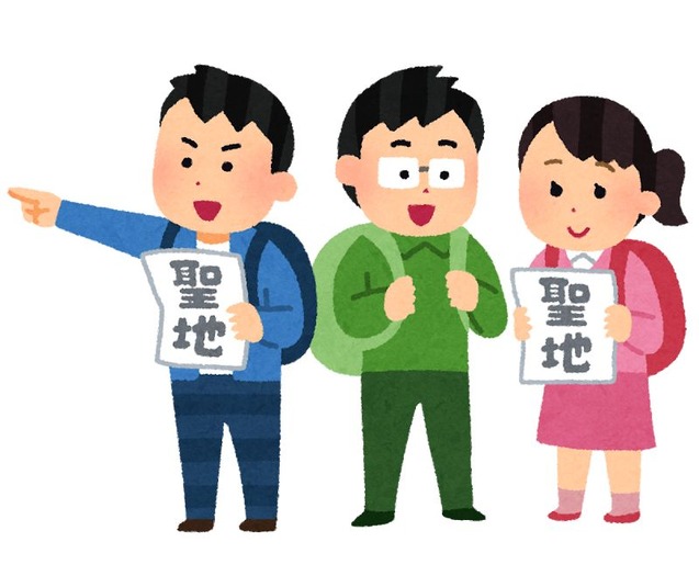 「“聖地巡礼”したいアニメは?」