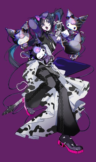 アーティスト「KUROMI」とAdoがコラボ