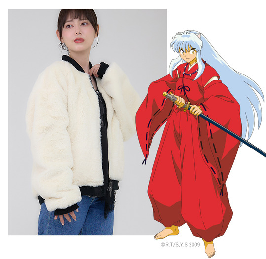 「犬夜叉」をイメージしたショルダーバッグ&リバーシブルブルゾンが登場!四魂の玉をモチーフにしたネックレスも