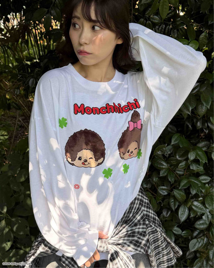 アクリルキーホルダー付モンチッチ、ベビチッチロンT