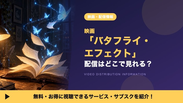 バタフライ・エフェクト 配信