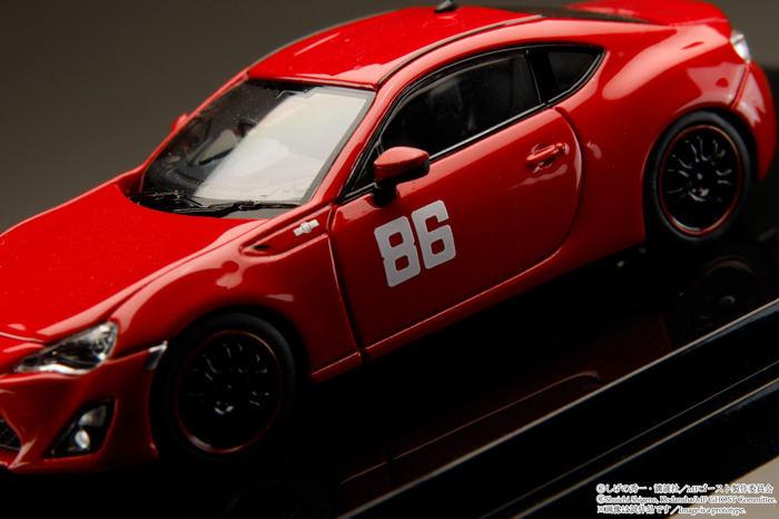 「1/64 Toyota 86 GT(ZN6) at 小田原パイクスピーク/MFゴースト 片桐 夏向」4,290円(税込)