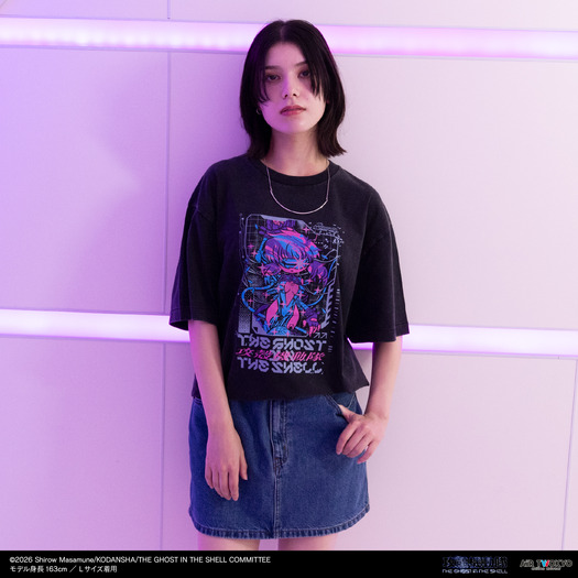 『攻殻機動隊 THE GHOST IN THE SHELL』サイバーグラフィックTシャツ 1(起動)