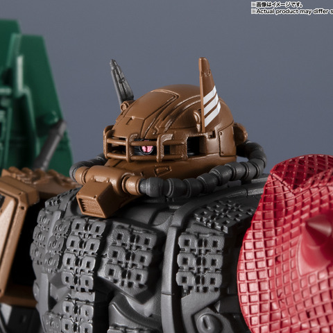 「ガンダム 復讐のレクイエム」無識別型ザクII（ソラリ機）がフィギュア化！ 多数のアンテナや足の爪にも注目 画像