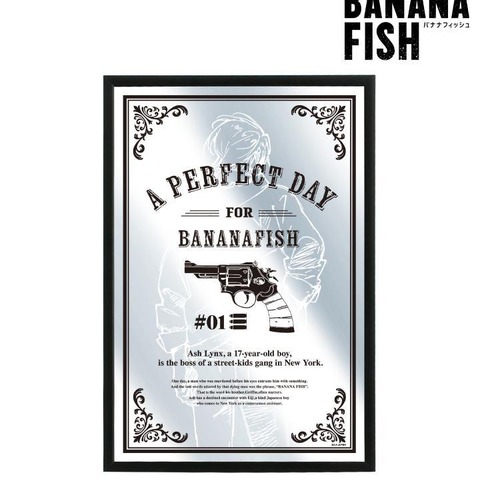 「BANANA FISH」アッシュと英二の出会いをセリフごとデザイン♪ パブミラー＆ボアショルダーバッグ登場 画像