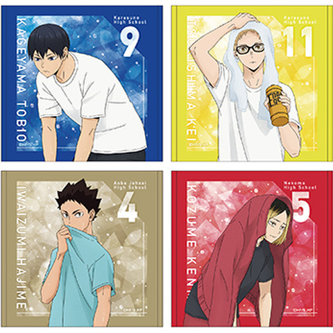 「ハイキュー!!」黒尾や月島が汗を拭う姿にドキッ！ 研磨はバテバテ!? 描き下ろしグッズ登場♪ アニメイトフェア開催 画像