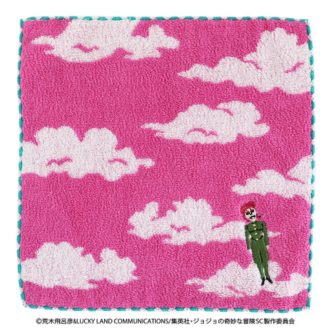 「ジョジョ 3部」花京院人形がハンカチに！ 日常必須アイテムが“メギャン”と登場ッ！ 画像