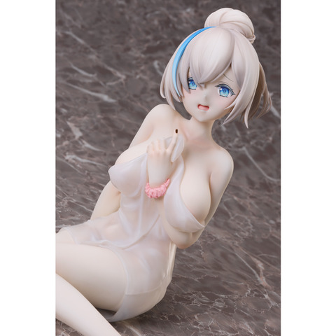 “あう…!? タオルが滑り落ちそうです…”「アズレン」優しいTBと混浴！ 温泉デートなフィギュア登場 画像