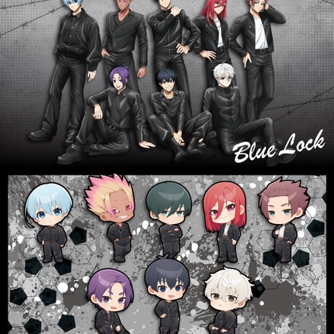 「ブルーロック」凛や千切、氷織がパンクで爆イケ！ “レザーファッション”なグッズ登場【AnimeJapan 2025】 画像