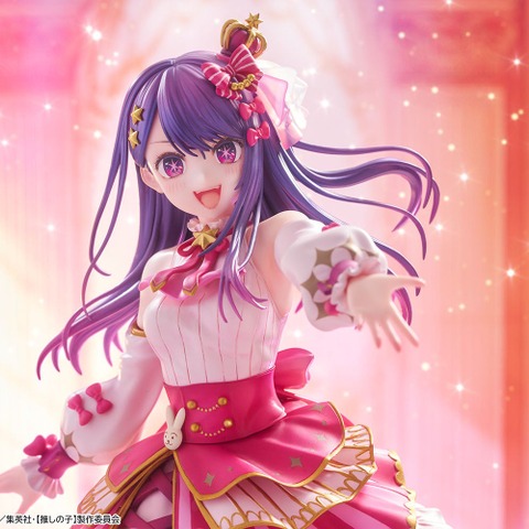 【推しの子】“嘘はとびきりの愛なんだよ” 展覧会の描き下ろしイラストが立体化！ 特典でウィンクも♪ アイのフィギュア登場 画像