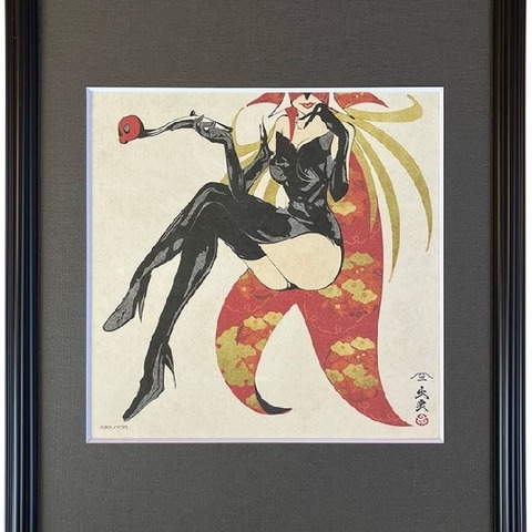 みんな大好きドロンジョ様！美しい太ももも素顔も見えるかも…!? 妖艶な浮世絵が登場 画像