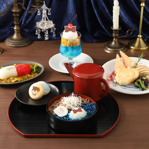 「名探偵コナンminiカフェ」全国巡回で開催決定！ 長野県らしく“おやき”や牛乳パンが登場 画像