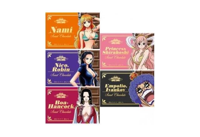 渋谷 麦わらストアでone Pieceのバレンタイン チョコレートは気になるキャラ5人から アニメ アニメ