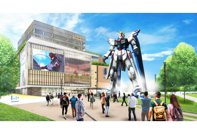 ガンダム Seed フリーダムガンダム 中国 上海に立つ 実物大ガンダム立像 初の海外進出へ アニメ アニメ
