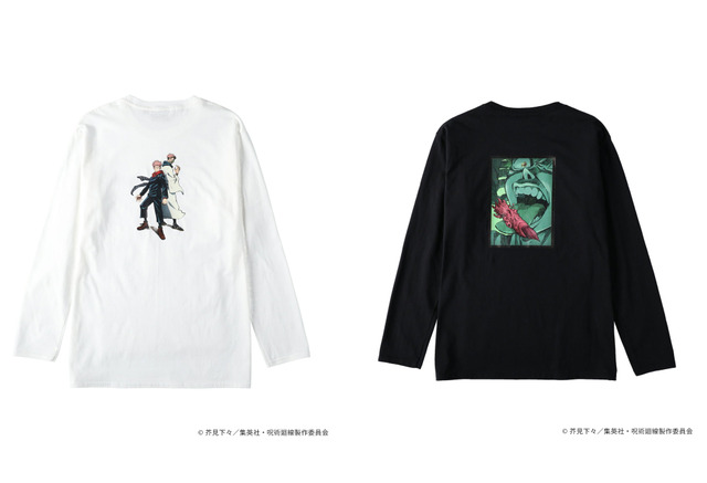 呪術廻戦 虎杖悠仁 五条悟らデザインのロンt登場 シンプルで合わせやすい Right On コラボ アニメ アニメ