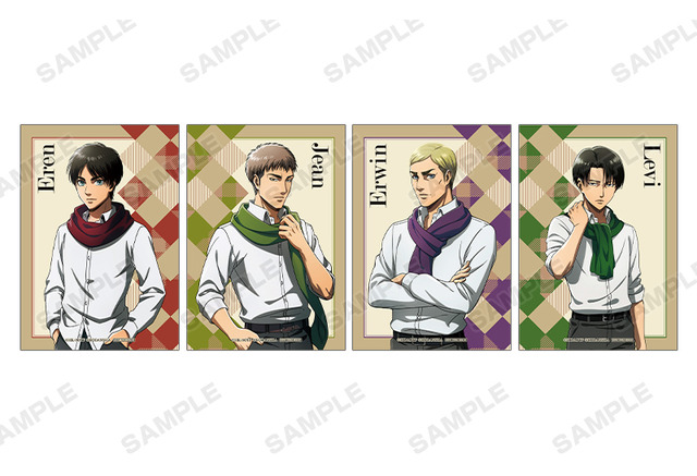 進撃の巨人 エレン ジャン エルヴィン リヴァイと冬を楽しもう Pop Up Shopが開催決定 アニメ アニメ