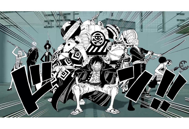 ワンピース 麦わらの一味 Vs 百獣海賊団 が新宿で大バトル 99巻発売記念ムービー公開 アニメ アニメ