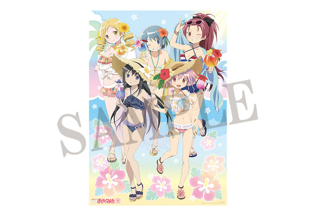 魔法少女まどか マギカ クラスのみんなには内緒だよっ 水着 姿のグッズ登場 期間限定ストア開催 アニメ アニメ