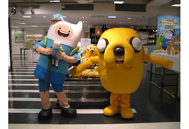 渋谷マルイに アドベンチャー タイム ショップ こんどは約1ヶ月半 フィンとジェイクに会える アニメ アニメ