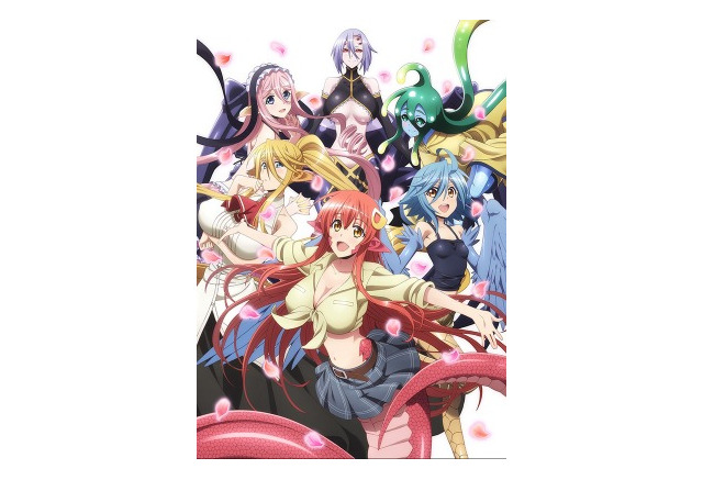 モンスター娘のいる日常 追加キャスト3人公開 新ビジュアルにモン娘が集結 アニメ アニメ