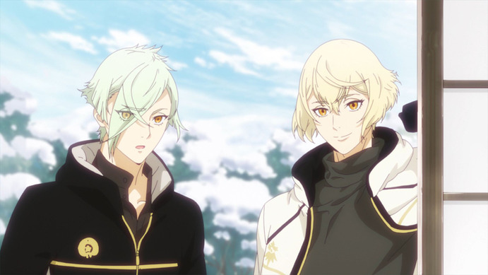 続刀剣乱舞 花丸 声優 直筆サイン ポスター 当選品　とうらぶ　膝丸　髭切　清光 127520.jpg