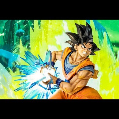 ドラゴンボール オリジナルレーザーカード 「超サイヤ人悟空かめはめ波