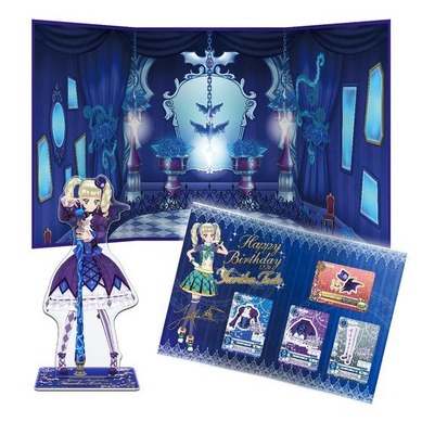 アイカツ バースデー　缶バッジ 藤堂ユリカ　3点 260439.jpg