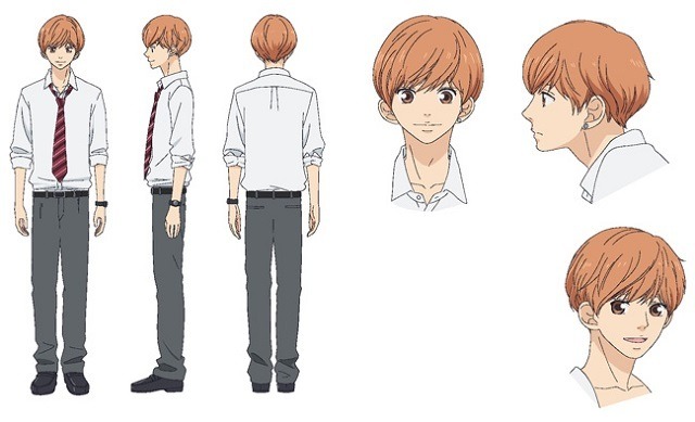 アオハライド」松岡禎丞演じる新キャラ・冬馬の設定イラスト公開