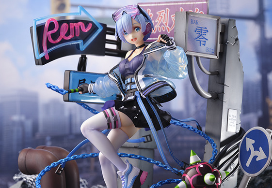 リゼロ neon city ネオンシティ フィギュア レム ラム エミリア 3体 リゼロ」エミリア＆レム＆ラム、ネオンシティに舞い降りた“Neon City