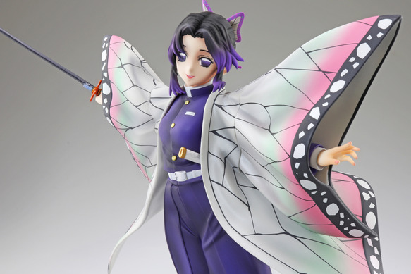 鬼滅の刃 胡蝶しのぶ 1/7スケールフィギュア 鬼滅の刃」胡蝶しのぶの優しい表情にうっとり…♪ 1/7スケール